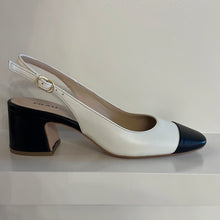 Afbeelding in Gallery-weergave laden, Beige zwarte slingback
