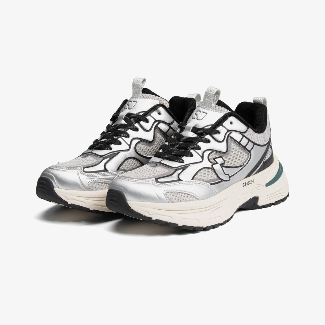 SILVER/BLACK