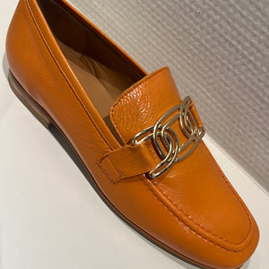 Mocassin oranje